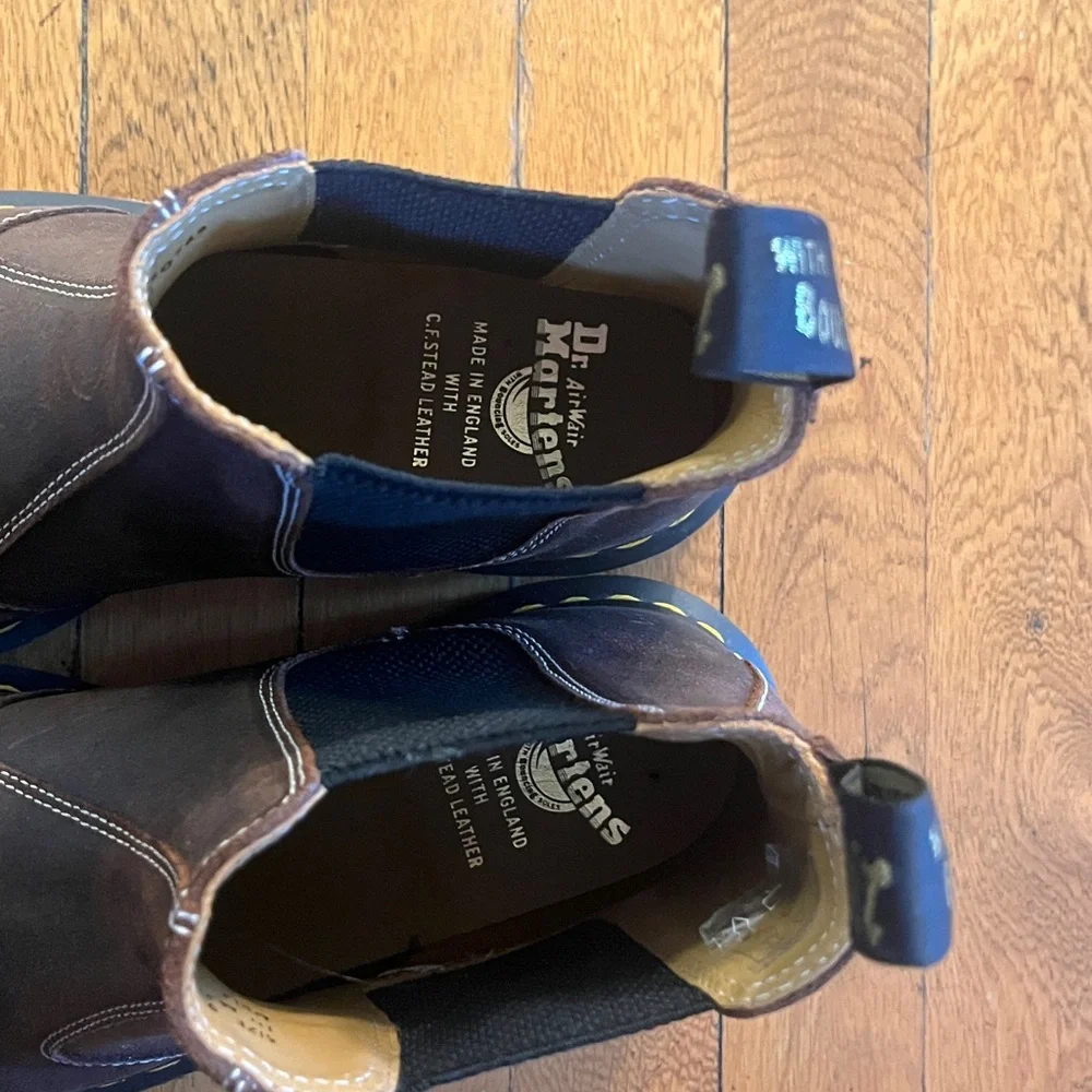 Dr. Martens 2976 Wax Commander Chelsea Boots made in England Men’s size 9 - Picture 5 of 7